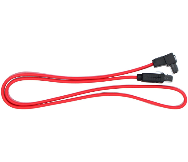 SILVER MONKEY Kabel SATA III kątowy 0,3m czerwony SMA108 - 1047802 - zdjęcie 2